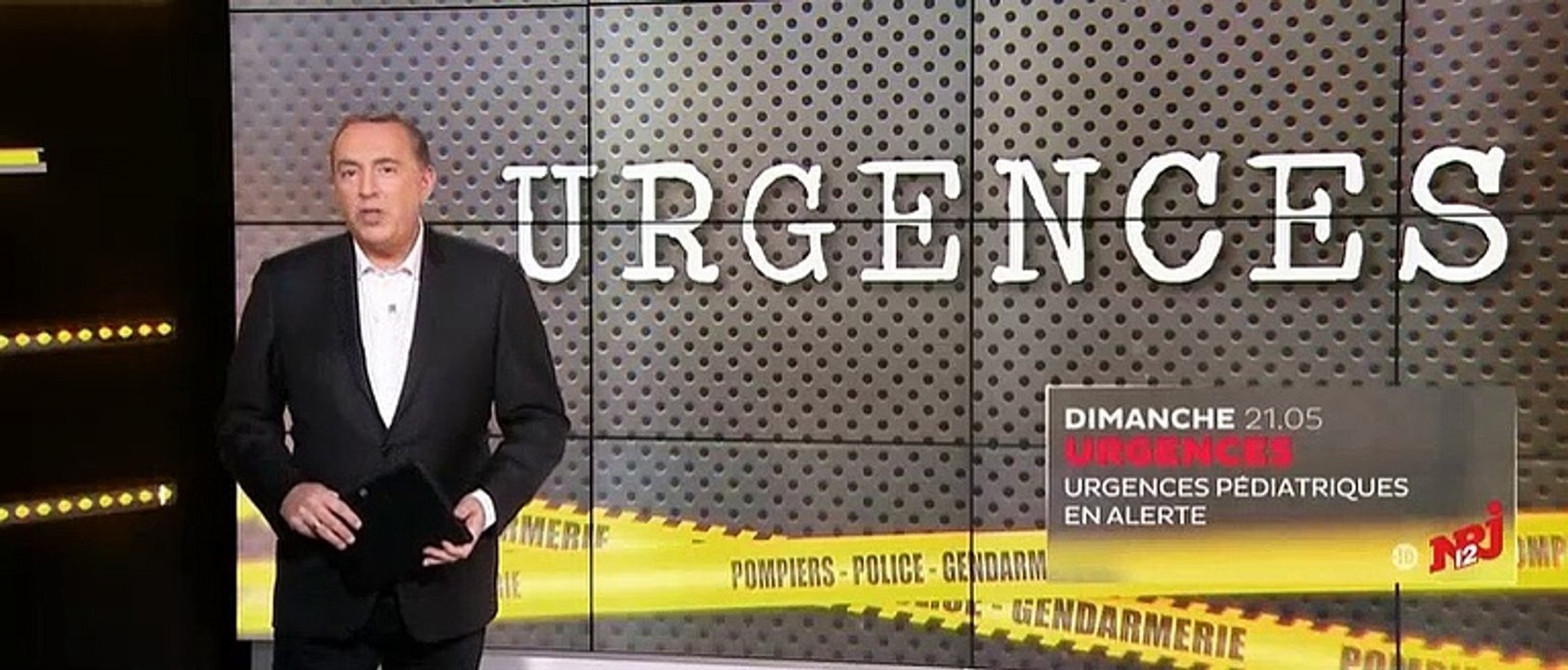 "Urgences pédiatrique en alerte", un document à découvrir ce soir à 21h05 sur NRJ12 présenté par Jean-Marc Morandini, en immersion à 20 km de Paris, à l’hôpital de Longjumeau