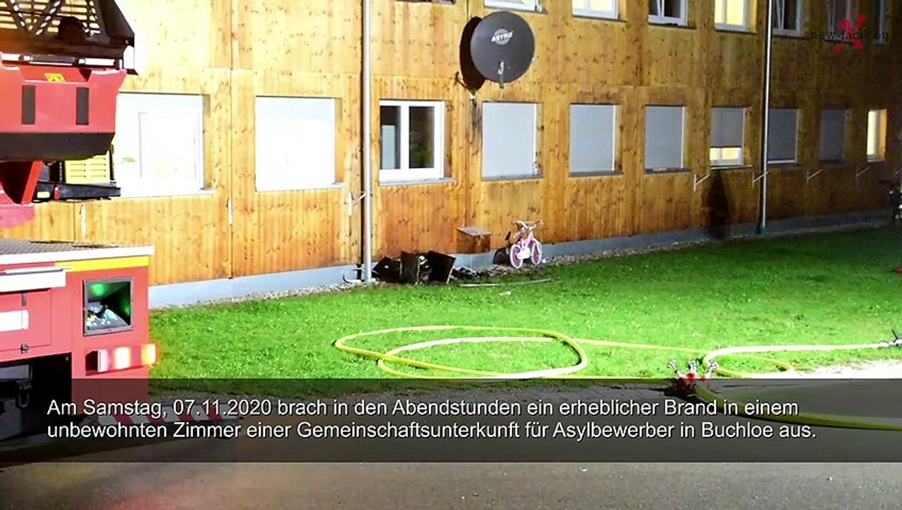 Buchloe | Brand in Asylbewerberheim