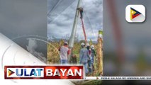 #UlatBayan | Supply ng kuryente sa ilang bahagi ng Bicol Region, naibalik na
