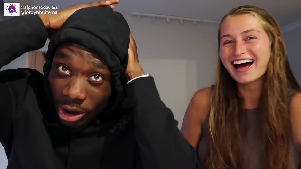 TEEN SUPERSTARS-Football's Alphonso Davies & Jordyn Huitema put love to the test