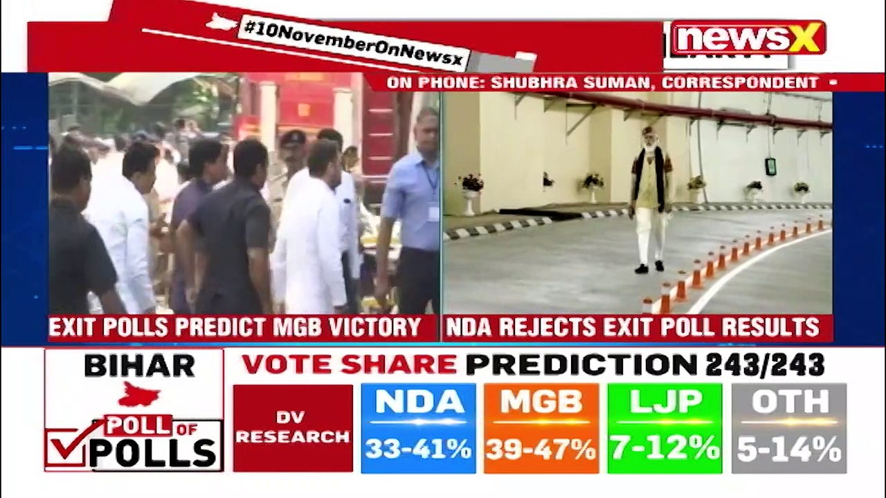Exit Polls Predict Mahagathbandhan Victory In Bihar | NDA Rejects Exit Poll Results | NewsX