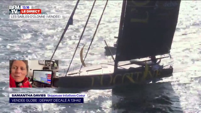 Samantha Davies (skippeuse Initiatives-Coeur): C'est incroyable de se dire qu'on va partir faire le tour du monde