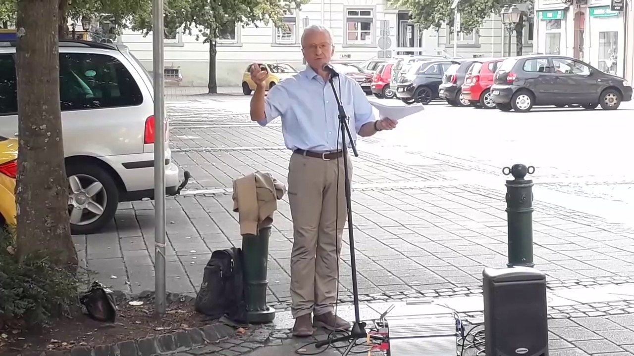 2020 - 09 - 19 - Dr. med. Mathias Poland - Rede in Schopfheim - Marktplatz - Youtube Löschung