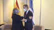 El Rey Felipe VI mantiene una reunión con el presidente de Argentina, Alberto Fernández