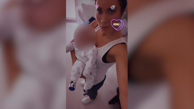 Pilar Rubio y su hijo, Máximo Adriano, hacen deporte juntos
