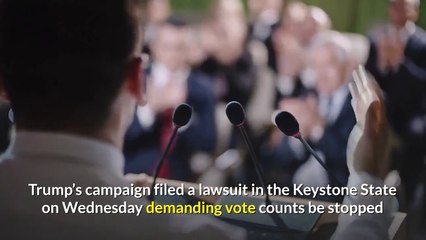 Election 2020 Judge hands Trump legal win in Pennsylvania vote count