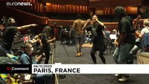 Sign language interpreters take on hip hop in Paris