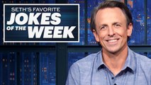 Seth’s Favorite Jokes of the Week: Trump on 60 Minutes, Chicken Nugget in Space