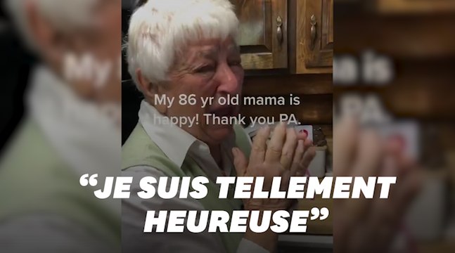 Victoire de Biden: les larmes de cette Américaine de 86 ans ont ému Internet