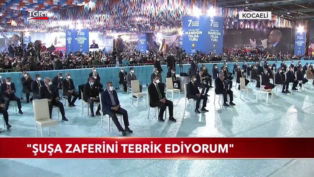 Cumhurbaşkanı Erdoğan: "Şuşa Zaferini Tebrik Ediyorum"