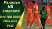 PAK VS ZIM 2ND T20 2020 HIGHLIGHTS II PAK VS ZIM 2ND T20 HIGHLIGHTS