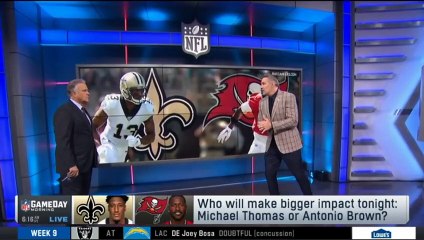 Kurt Warner _bold predict_ Buccaneers vs Saints Week 9 with Michael Thomas vs Antonio Brown