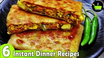 6 Lockdown Recipes   6 Easy Dinner Recipes  Indian Dinner Plan  Dinner Ideas  Restaurant Style