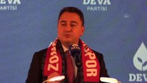 DEVA Partisi Genel Başkanı Babacan, partisinin Zonguldak kongresinde konuştu
