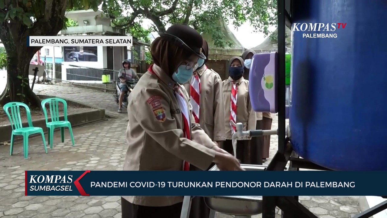 Pandemi Covid-19 Turunkan Pendonor Darah Di Palembang
