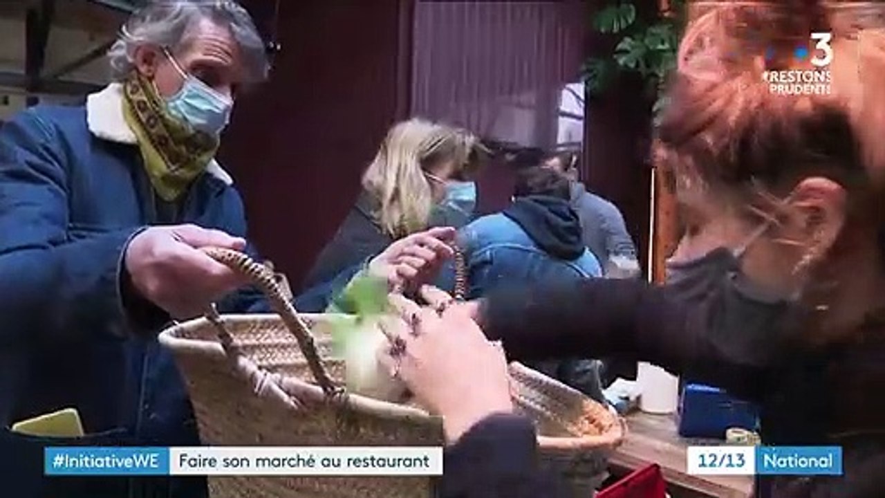 Lille : un restaurant transformé en marché pour aider les producteurs