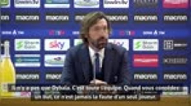 7e j. - Pirlo : Dybala n'a pas un mauvais comportement