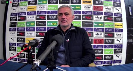 Mourinho post win over West Brom
