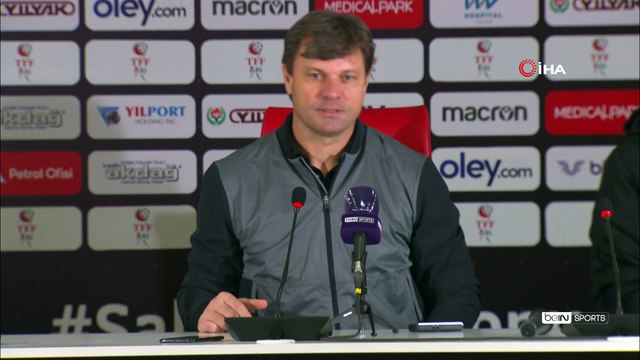 Ertuğrul Sağlam: “Sezonun en iyi futbolunu oynadık”