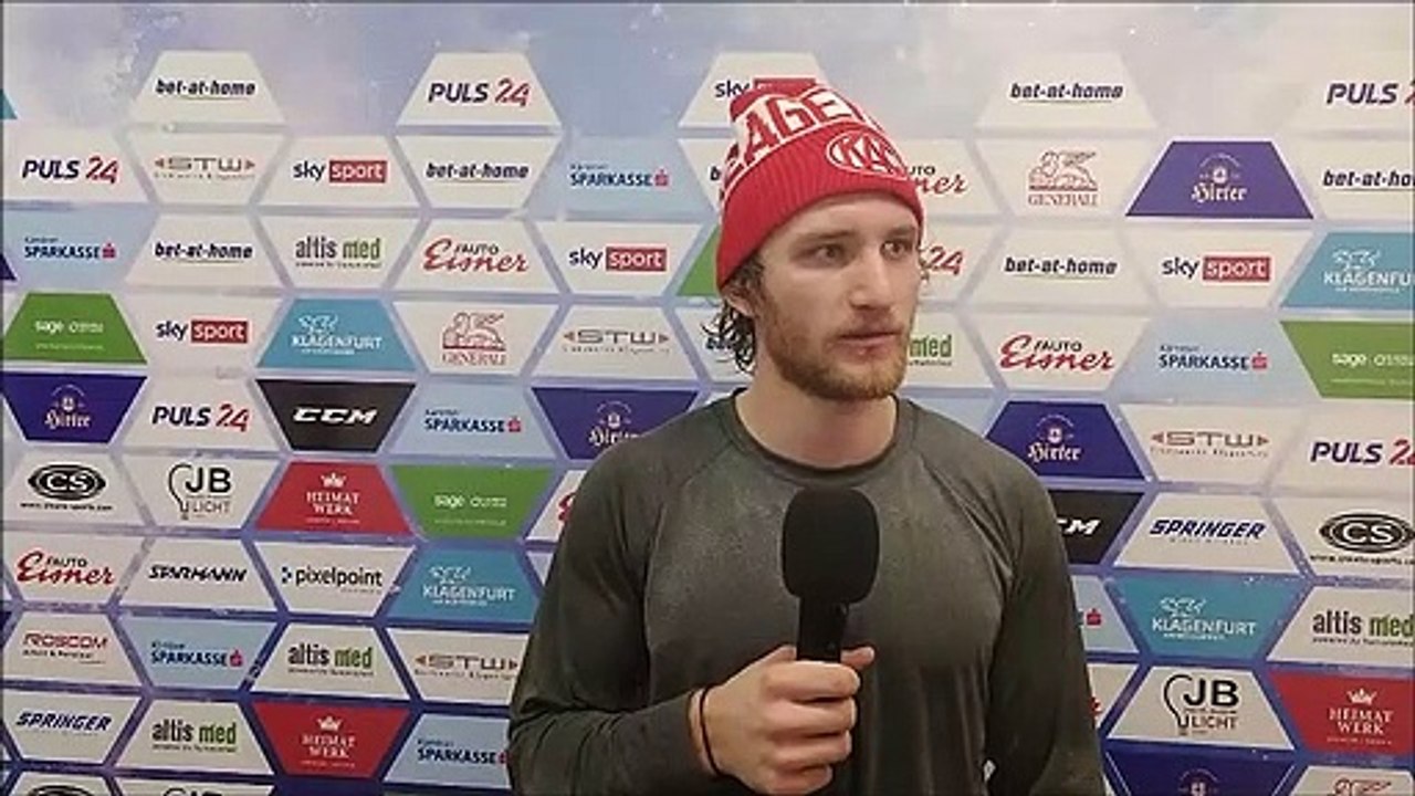 Johannes Bischofberger vor dem Dornbirn-Spiel