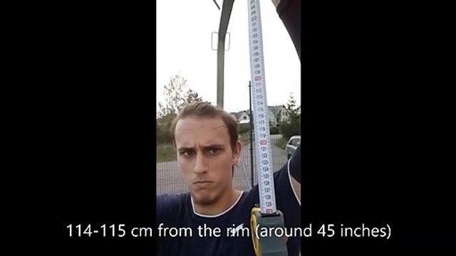 48-49 inch vertical. Jumping high. Best jumps and dunks.