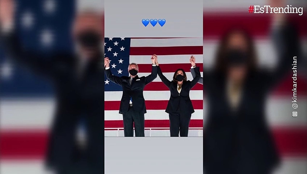 La prueba de que Kim Kardashian no habría votado por su esposo Kanye West en las elecciones