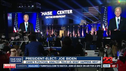 23ABC's political analyst breaks down what happens next for the president-elect