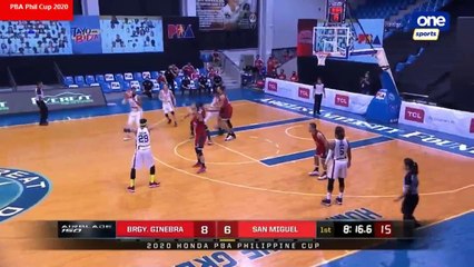San Miguel vs Ginebra - 1st Qtr Elimination November 8, 2020 - PBA Phil Cup 2020