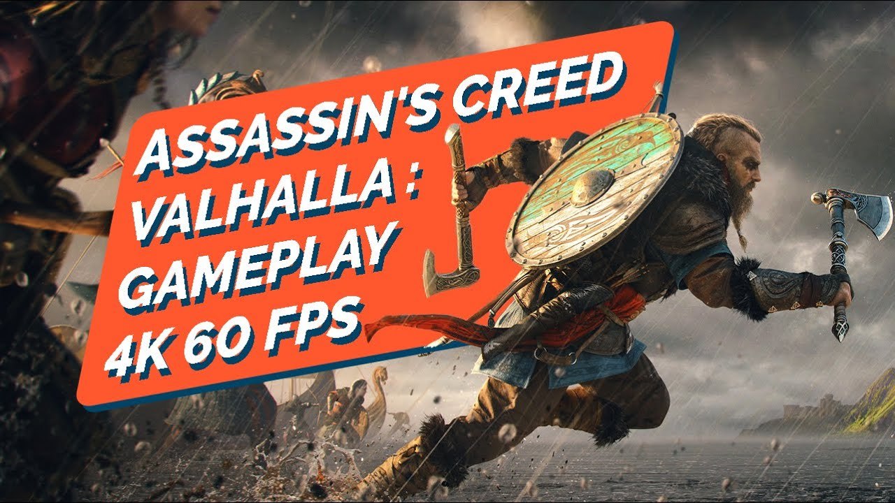 ASSASSIN'S CREED VALHALLA en 4K et 60 FPS ! Capturé sur Next gen !