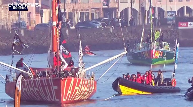 Voile : le départ du Vendée Globe vient d'être donné aux Sables d'Olonne