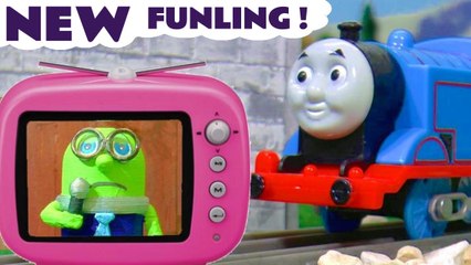 New Reporter Funny Funlings Rescue with Thomas and Friends and DC Comics the Joker in this Family Friendly Full Episode English Toy Story for Kids from Kid Friendly Family Channel Toy Trains 4U