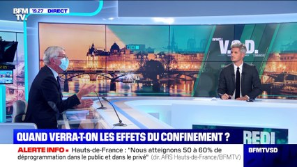 Benoît Vallet: "Nous observons dans les urgences moins de patients Covid, c'est probablement lié au couvre-feu" - 08/11