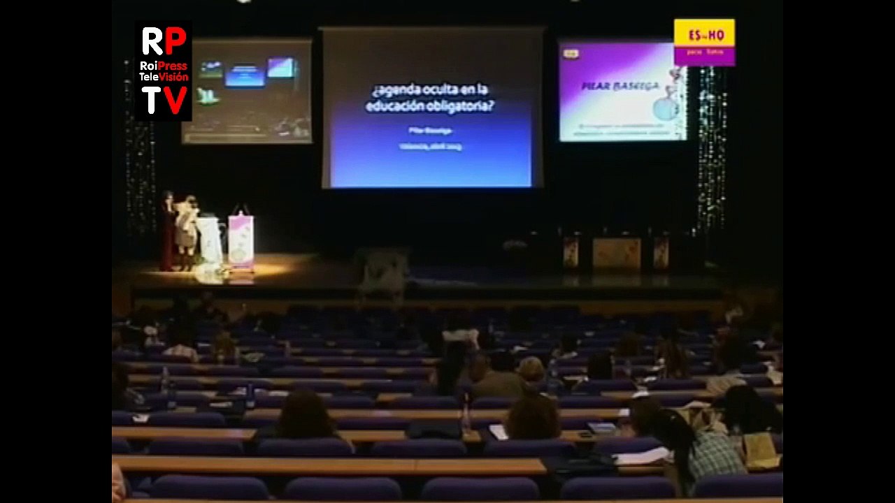 Pilar Baselga. Conferencia sobre Los Protocolos de Sión y la agenda oculta educativa (Abr.2013)