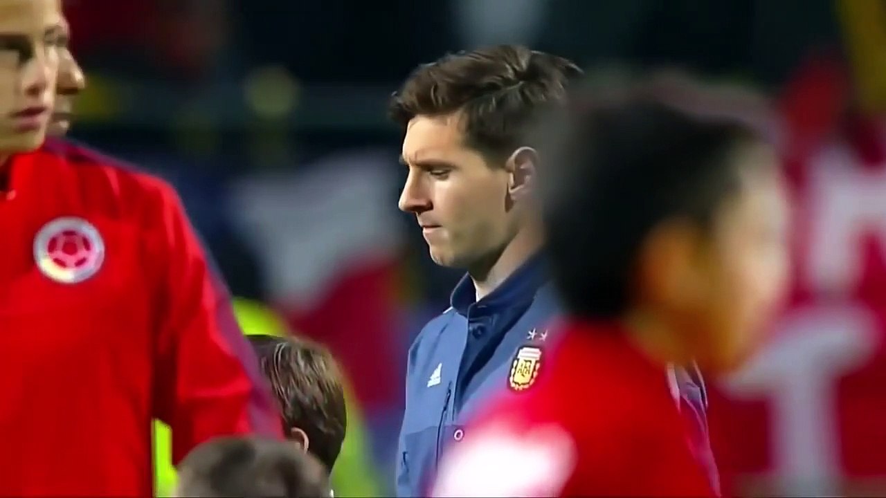 Lionel Messi Humiliates James Rodriguez - Copa America 2015