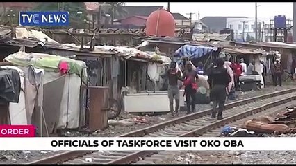 Download Video: Removal order: Lagos taskforce visits Oko Oba