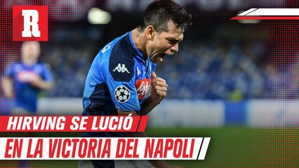Hirving Lozano asistió a Osimhen para darle la victoria al Napoli