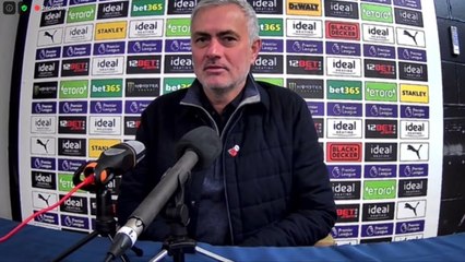 "We don't care about other teams' results" Jose Mourinho's verdict on WBA 1:0 win