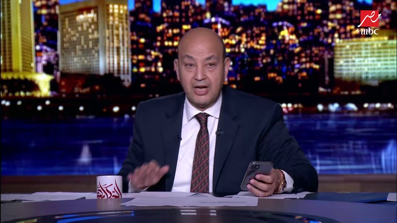 عمرو أديب يقرأ محاضر لجان الفرز بلجان ميت غمر ب...