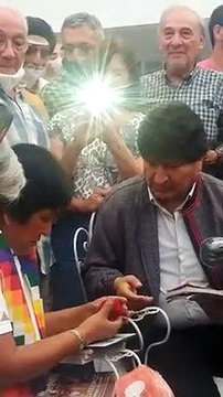 Evo Morales se reúne con Milagro Sala