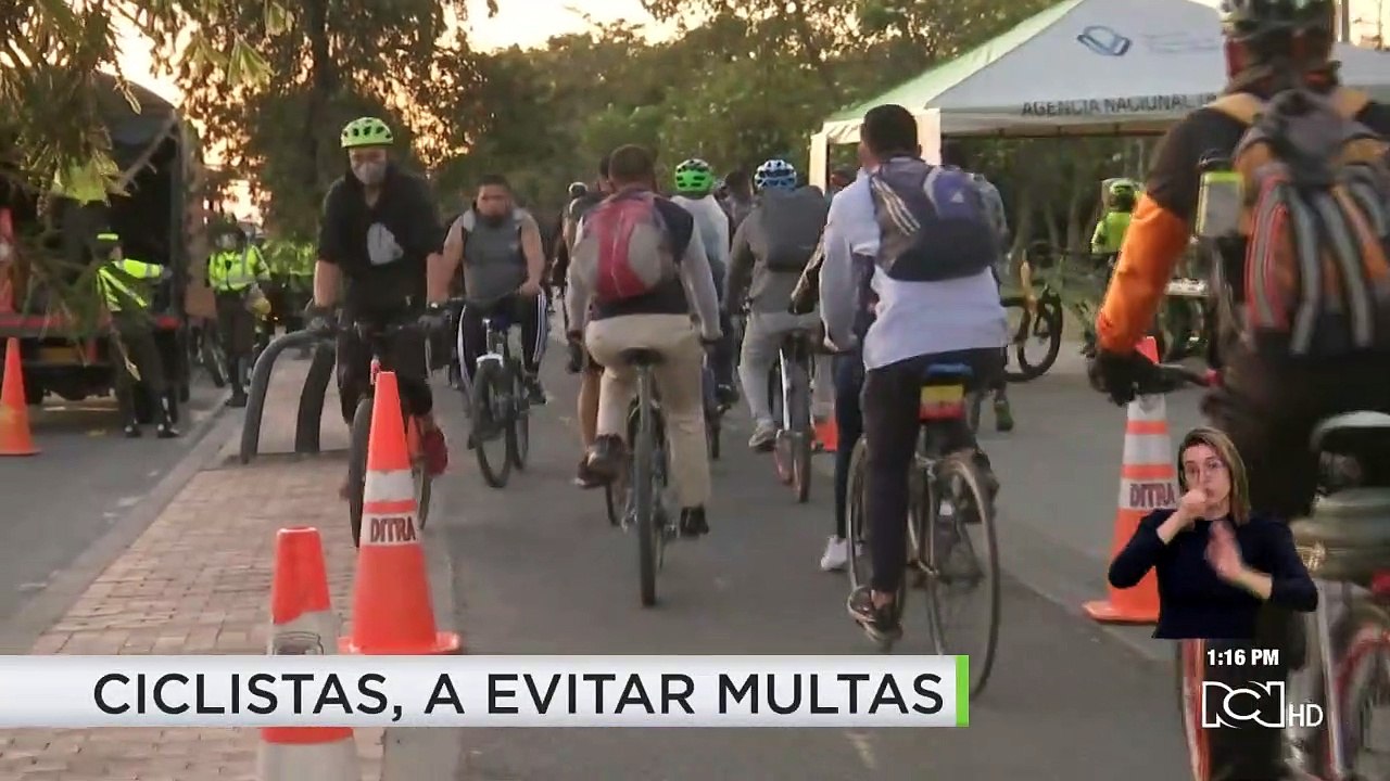 Lo que debe tener en cuenta un ciclista para evitar multas de tránsito en Bogotá