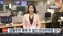 생활주변 폭력 두 달간 2만4천여명 검거