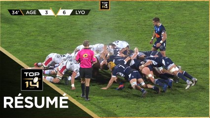 TOP 14 - Résumé SU Agen-LOU Rugby: 16-19 - J8 - Saison 2020/2021