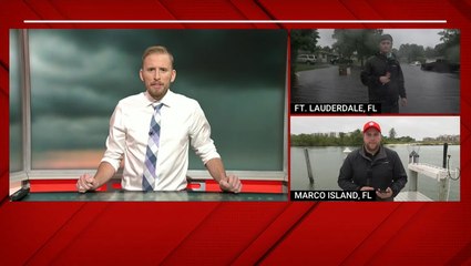 Field teams showing off Eta's impact as it moves