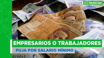 Puja por salario mínimo en Colombia