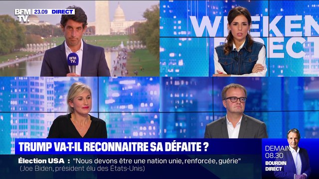 Donald Trump va-t-il reconnaître sa défaite ? - 08/11
