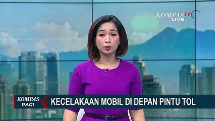 Mobil Mendadak Potong Jalur, Kecelakaan Tak Terhindarkan di Gerbang Tol Baranangsiang