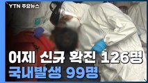 어제 신규 확진 126명...국내발생 99명, 해외유입 27명 / YTN