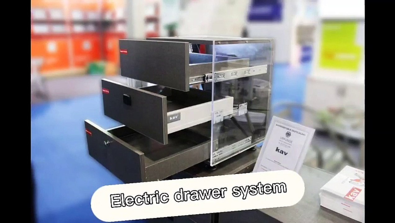 Electric servo drawer system