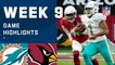 Dolphins vs. Cardinals Week 9 Highlights | NFL 2020