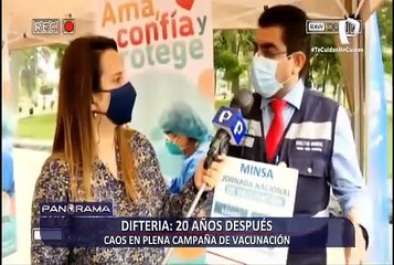 Difteria 20 años después: caos en plena campaña de vacunación